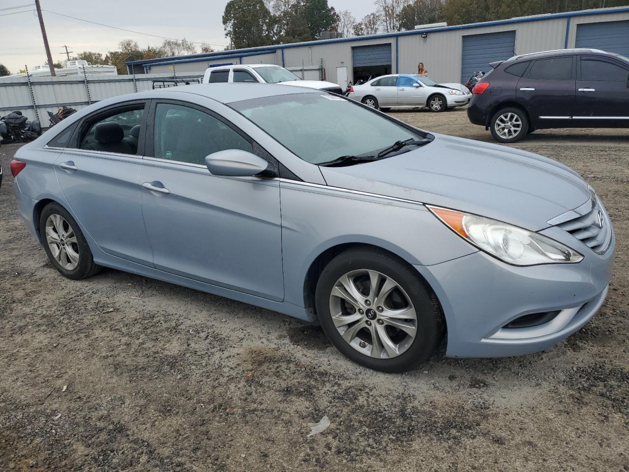 Lot #2955156804 2011 HYUNDAI SONATA GLS