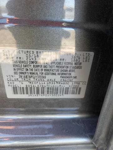2018 NISSAN SENTRA S - 3N1AB7AP0JY320349