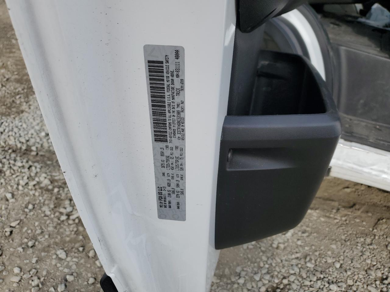 Lot #3029384713 2019 RAM PROMASTER