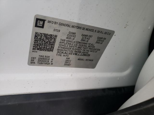 2020 GMC TERRAIN SL - 3GKALVEV8LL128639