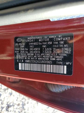 2018 HYUNDAI TUCSON VAL - KM8J33A24JU800965