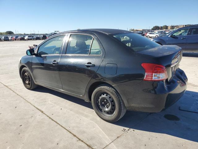 TOYOTA YARIS 2012 black sedan 4d gas JTDBT4K38C1417671 photo #3