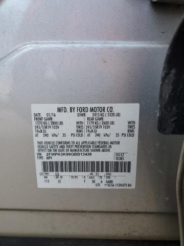 2016 FORD EDGE TITAN - 2FMPK3K99GBB13438