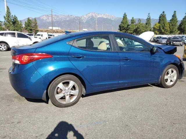 HYUNDAI ELANTRA GL 2013 blue  gas KMHDH4AE2DU955713 photo #4