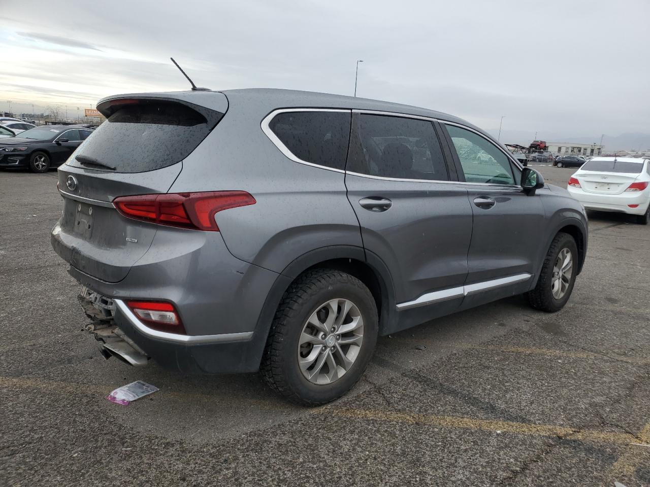 Lot #3024247807 2019 HYUNDAI SANTA FE S