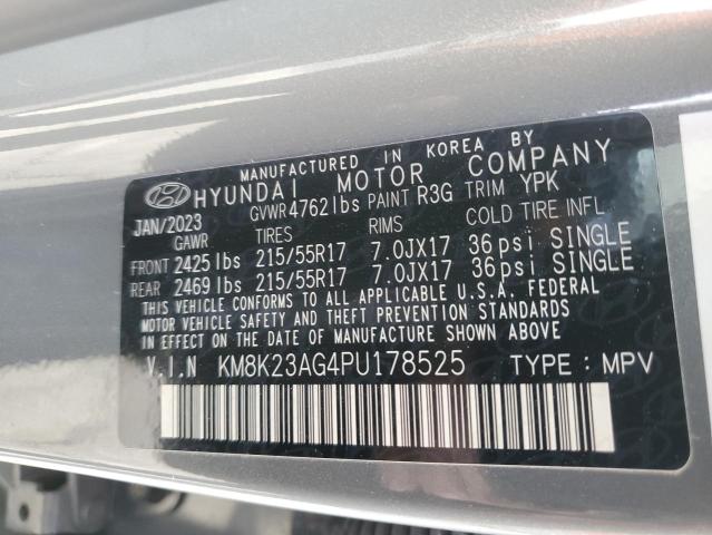 VIN KM8K23AG4PU178525 2023 HYUNDAI KONA no.13