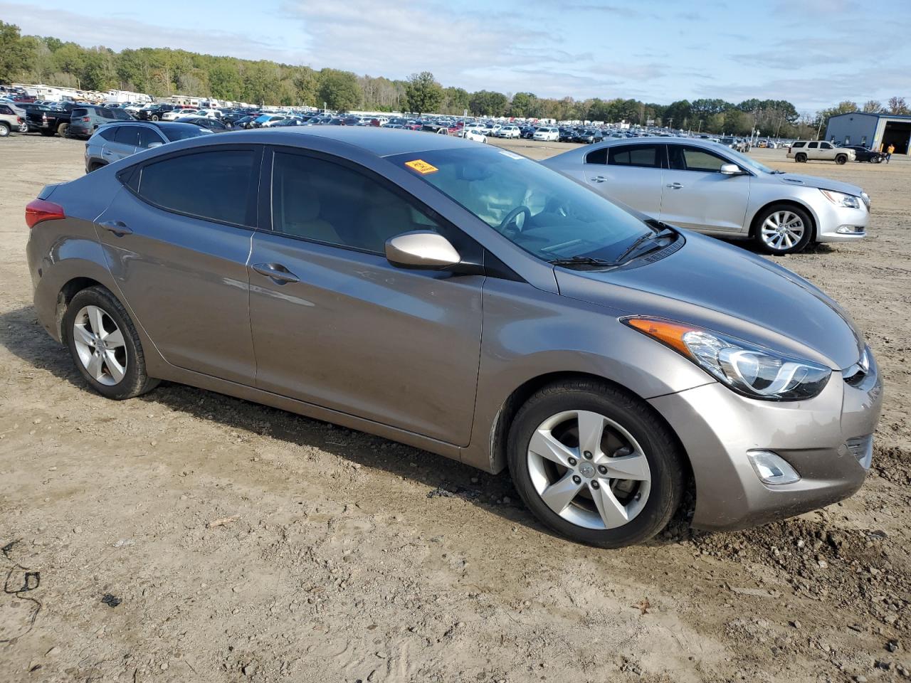 Lot #3037980209 2013 HYUNDAI ELANTRA GL