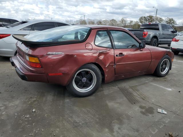 PORSCHE 944 1984 burgundy  gas WP0AA0948EN461206 photo #4