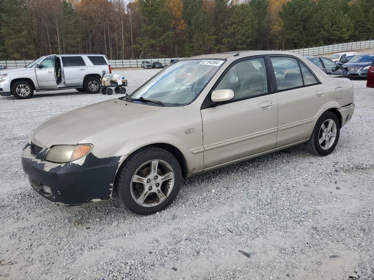 Lot #3024701602 2003 MAZDA PROTEGE DX