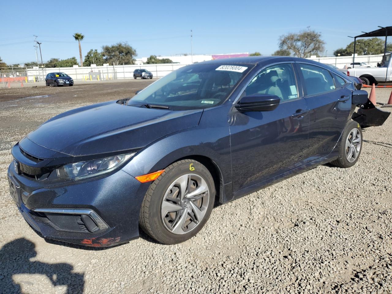 Lot #3030670100 2021 HONDA CIVIC LX