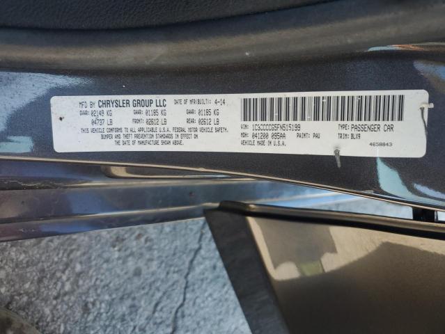 2015 CHRYSLER 200 C - 1C3CCCCG5FN515199