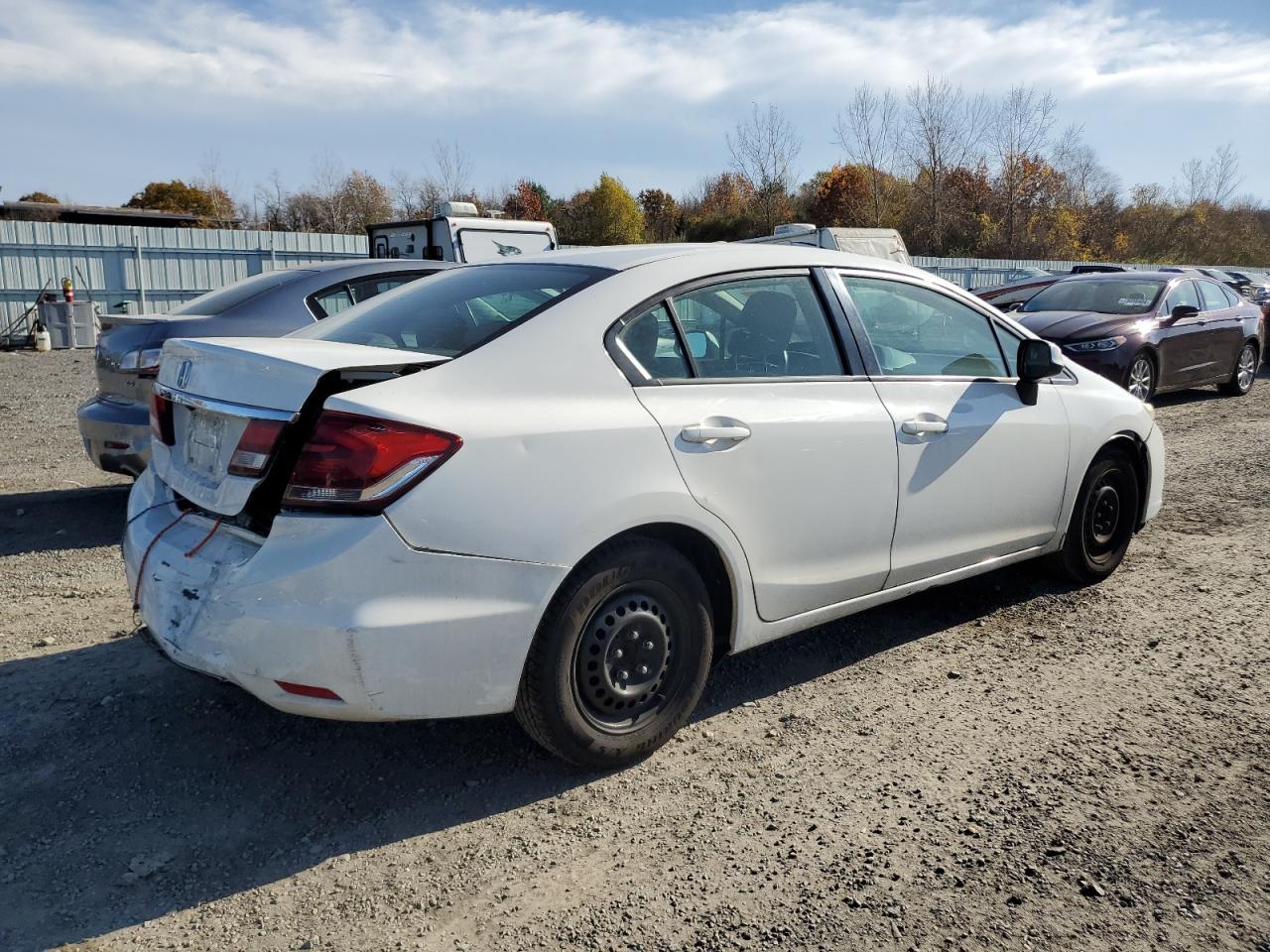 Lot #3028428255 2013 HONDA CIVIC LX