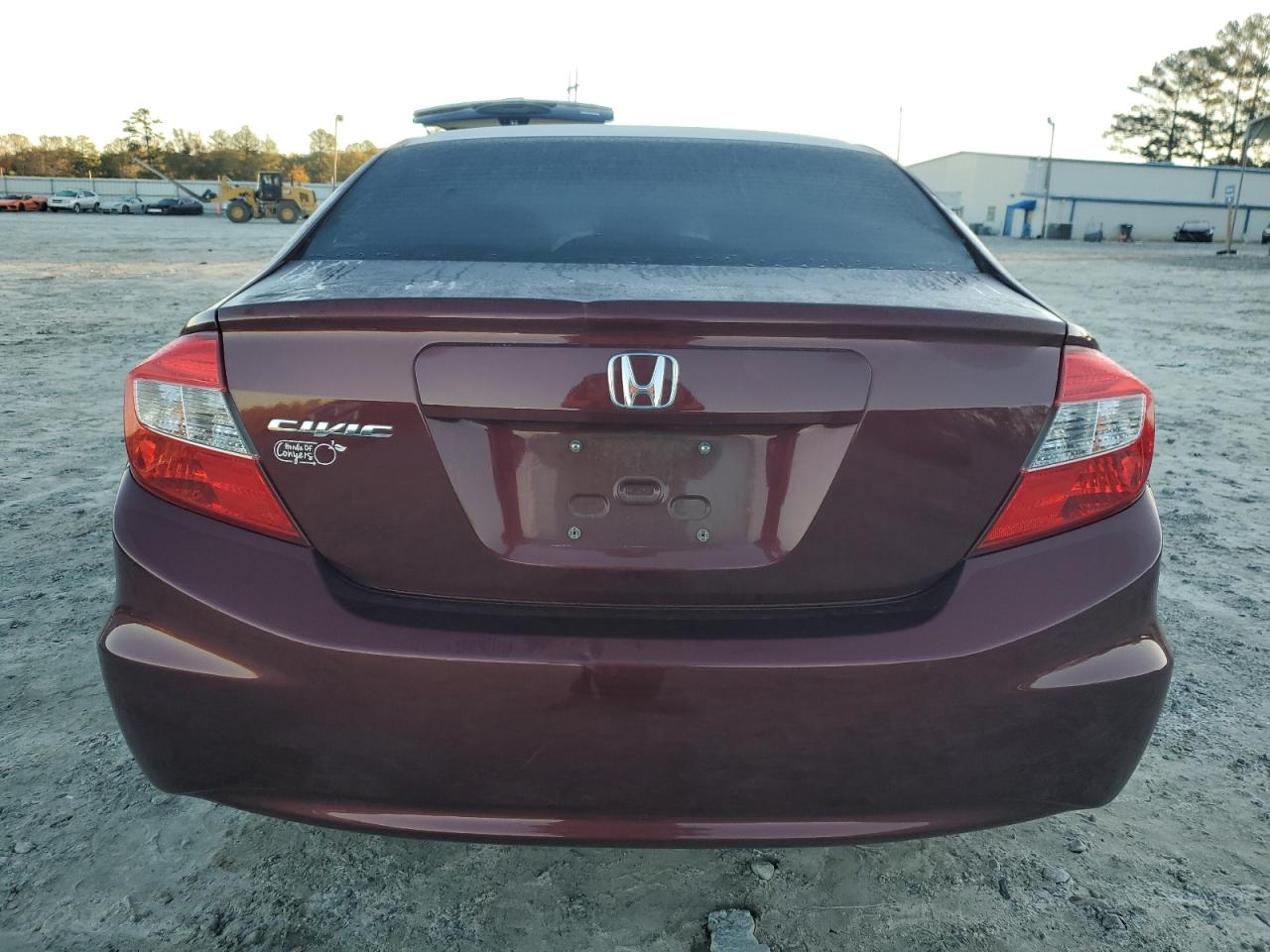 Lot #3020894688 2012 HONDA CIVIC EX