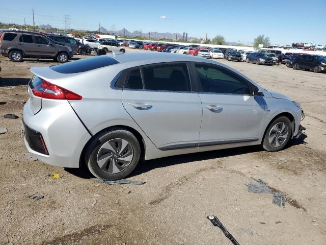 HYUNDAI IONIQ SEL 2017 silver  hybrid engine KMHC75LC5HU056799 photo #4