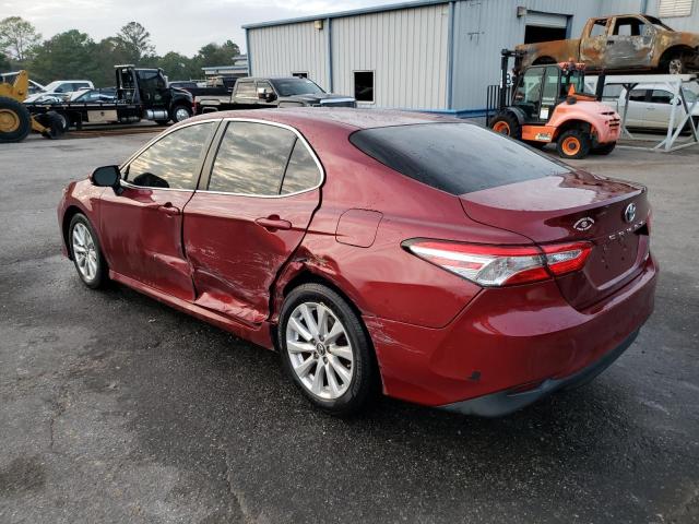 TOYOTA CAMRY L 2018 red  gas 4T1B11HK1JU593309 photo #3