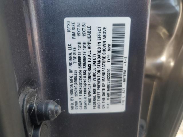 2020 HONDA CR-V TOURI - 7FART6H97LE023290