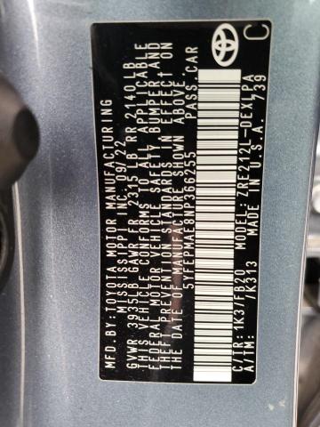 2022 TOYOTA COROLLA LE - 5YFEPMAE8NP366255