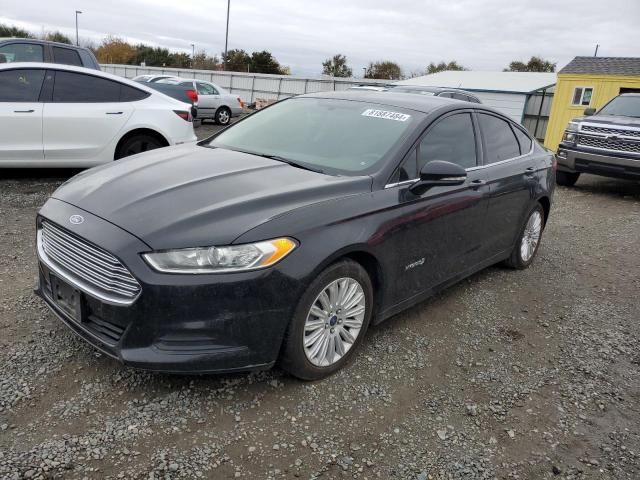 FORD FUSION SE 2016 black sedan 4d hybrid engine 3FA6P0LU2GR329478 photo #1