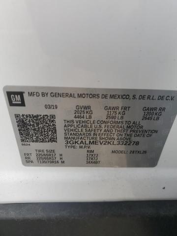 VIN 3GKALMEV2KL332278 2019 GMC Terrain, Sle no.13