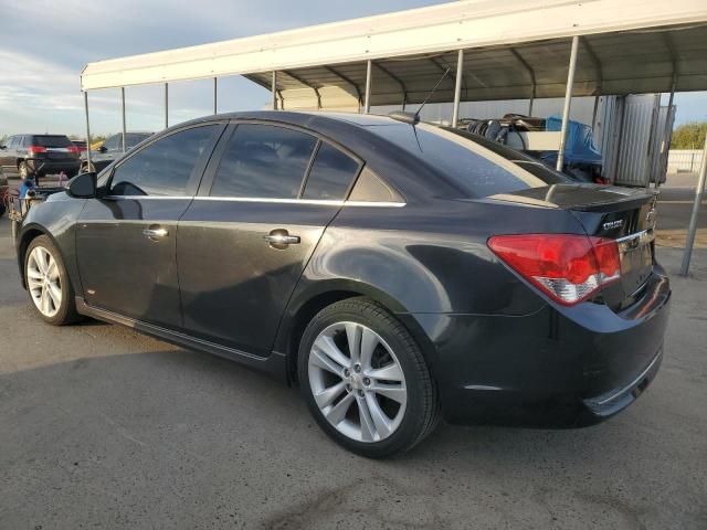 CHEVROLET CRUZE LTZ 2015 black  gas 1G1PG5SB6F7232312 photo #3