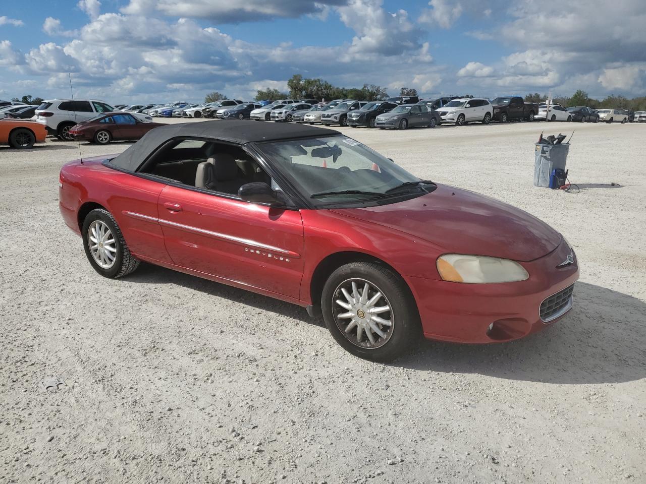 Lot #2970051624 2001 CHRYSLER SEBRING LX