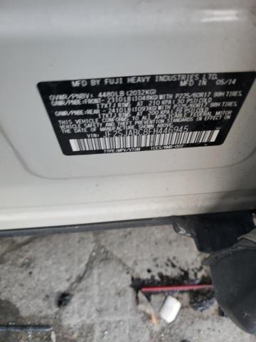 2015 SUBARU FORESTER 2 - JF2SJABC8FH446945