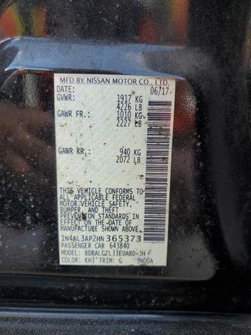 2017 NISSAN ALTIMA 2.5 - 1N4AL3AP2HN365373