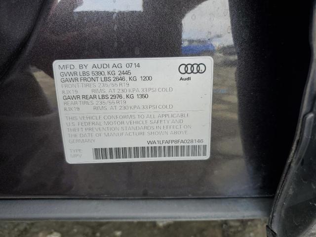 VIN WA1LFAFP8FA028146 2015 AUDI Q5 no.13