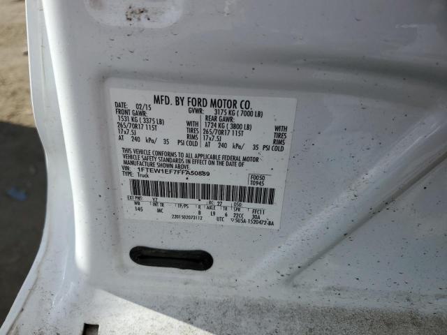 2015 FORD F150 SUPER - 1FTEW1EF7FFA50889