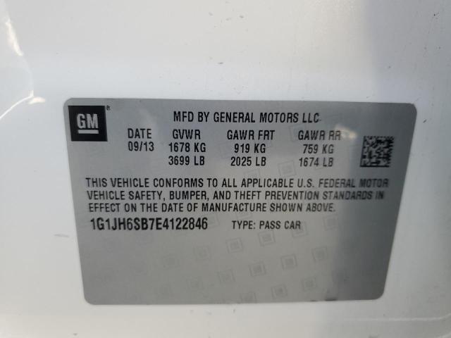 VIN 1G1JH6SB7E4122846 2014 CHEVROLET SONIC no.12