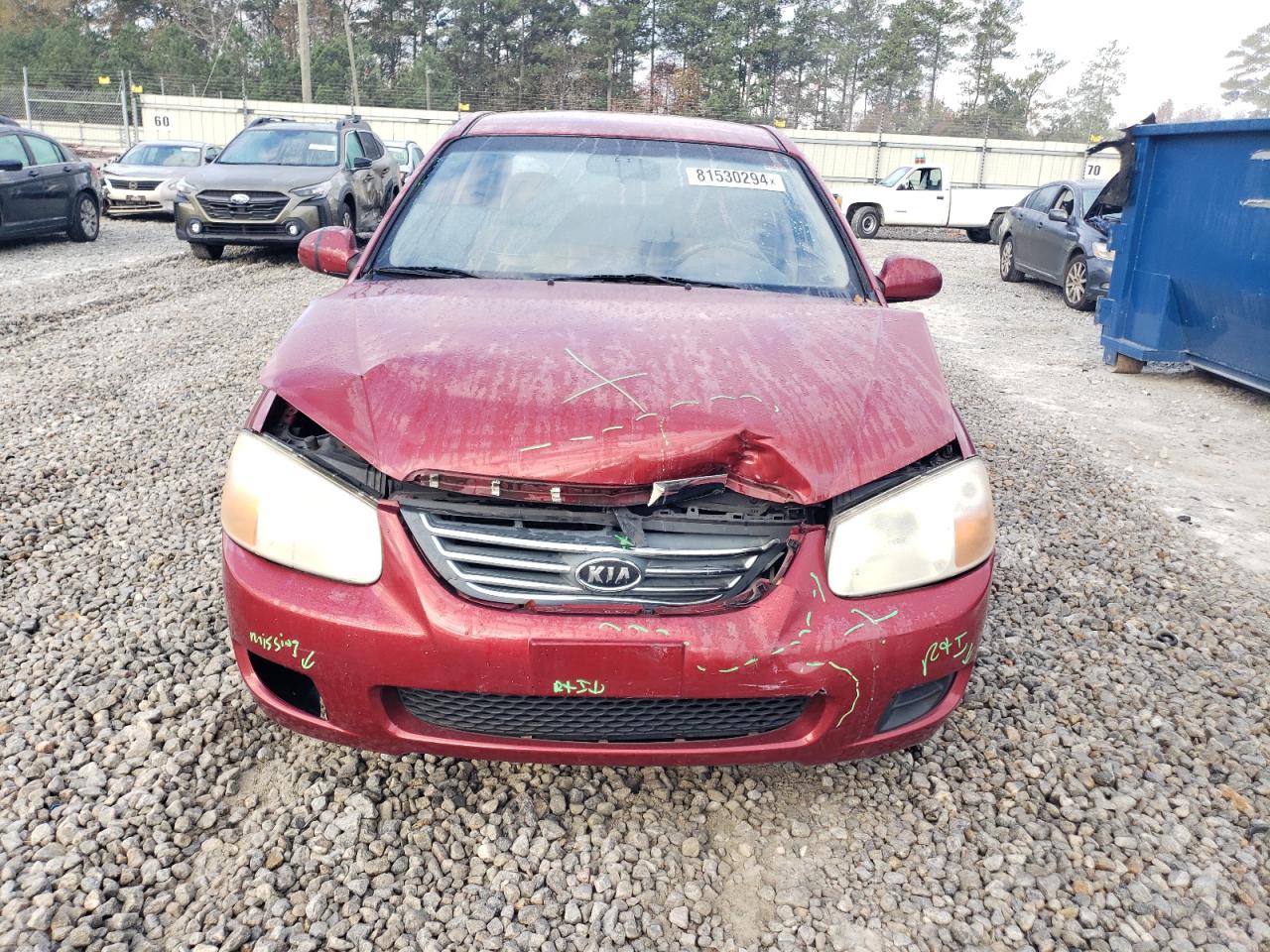 Lot #3037260502 2008 KIA SPECTRA EX