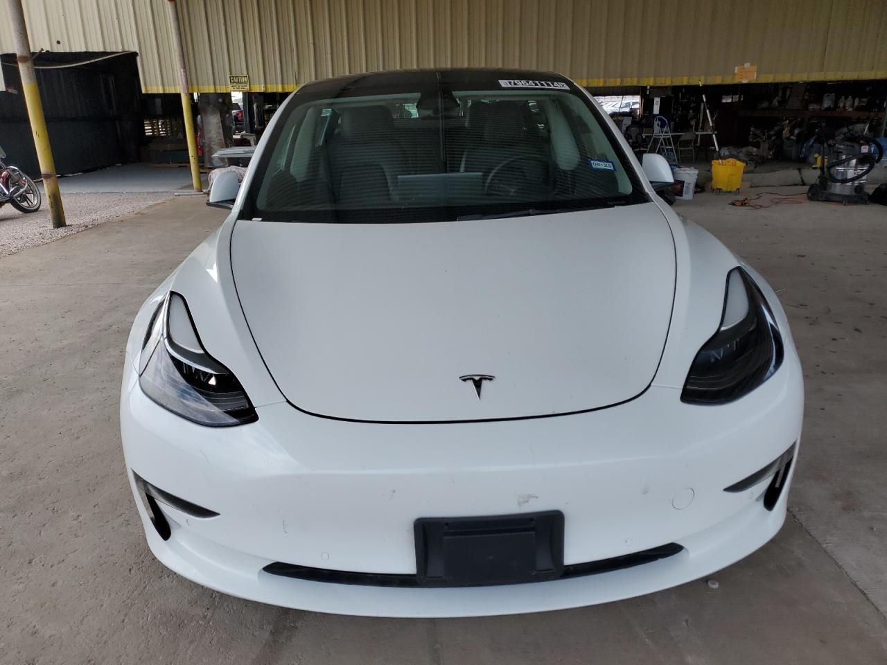 Lot #2986453007 2022 TESLA MODEL 3