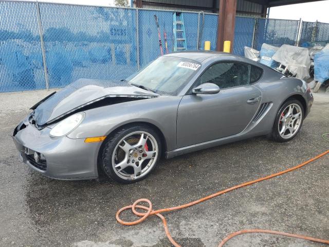 PORSCHE CAYMAN S 2006 gray  gas WP0AB29846U785806 photo #1