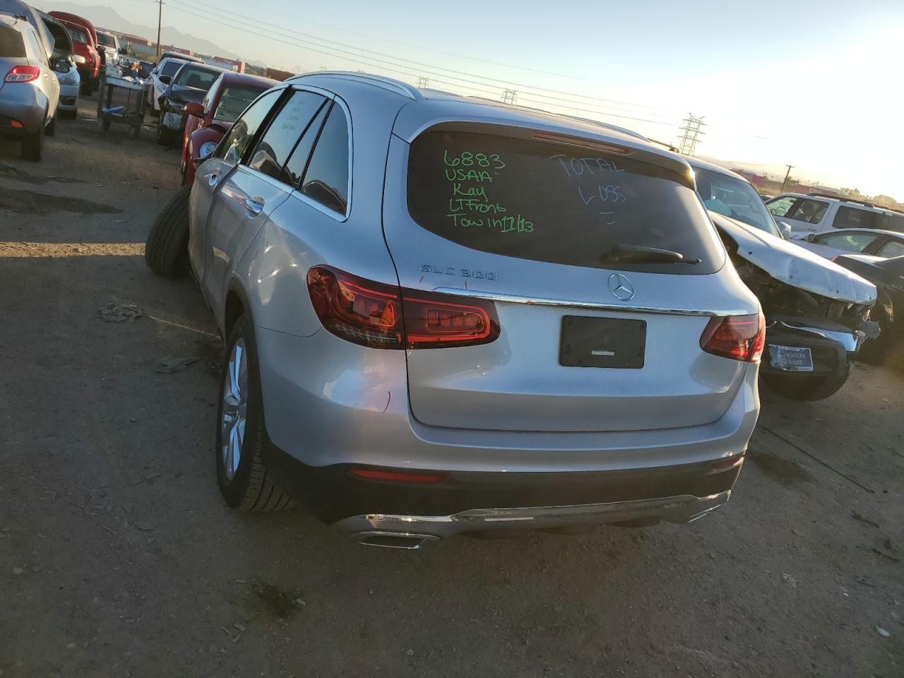 Lot #3027076792 2020 MERCEDES-BENZ GLC 300