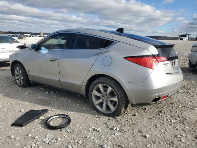 ACURA ZDX ADVANC 2012 silver  gas 2HNYB1H61CH500237 photo #3