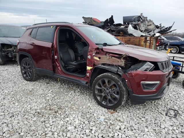 Vin: 3c4njdeb3mt591907, lot: 80617464, jeep compass 80th edition 20214