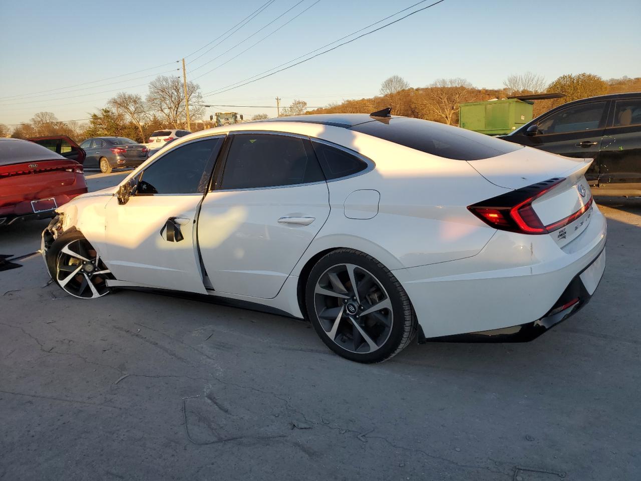 Lot #3028539955 2021 HYUNDAI SONATA SEL