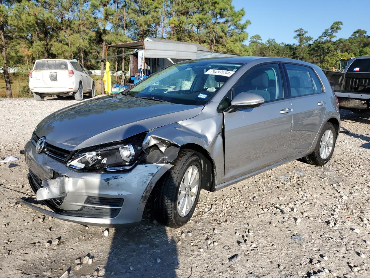 Lot #2974691239 2016 VOLKSWAGEN GOLF S/SE