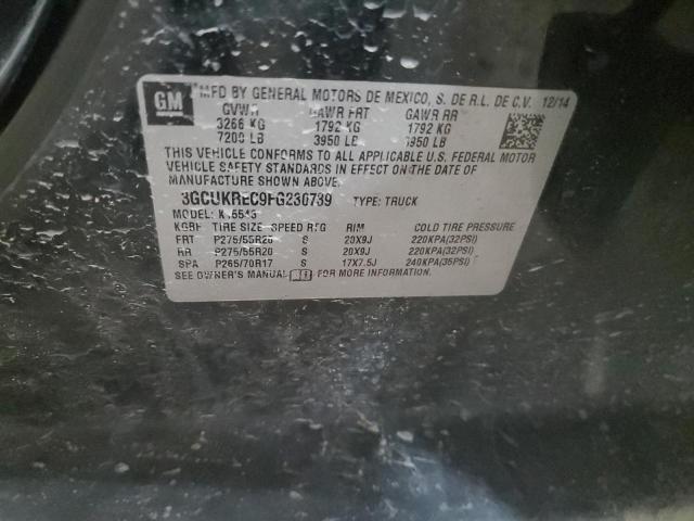 2015 CHEVROLET SILVERADO - 3GCUKREC9FG230739