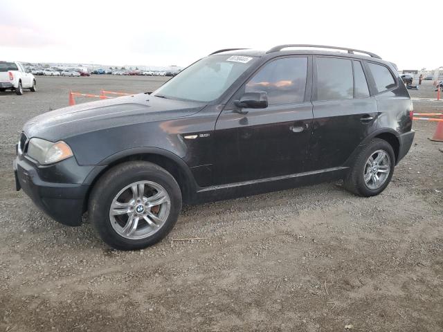 BMW X3 3.0I 2004 black 4dr spor gas WBXPA93424WA61843 photo #1