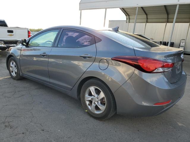 HYUNDAI ELANTRA SE 2014 gray sedan 4d gas 5NPDH4AEXEH459932 photo #3