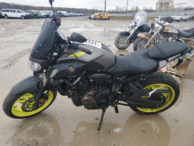 YAMAHA MT07 2018 gray  gas JYARM27E4JA002110 photo #4