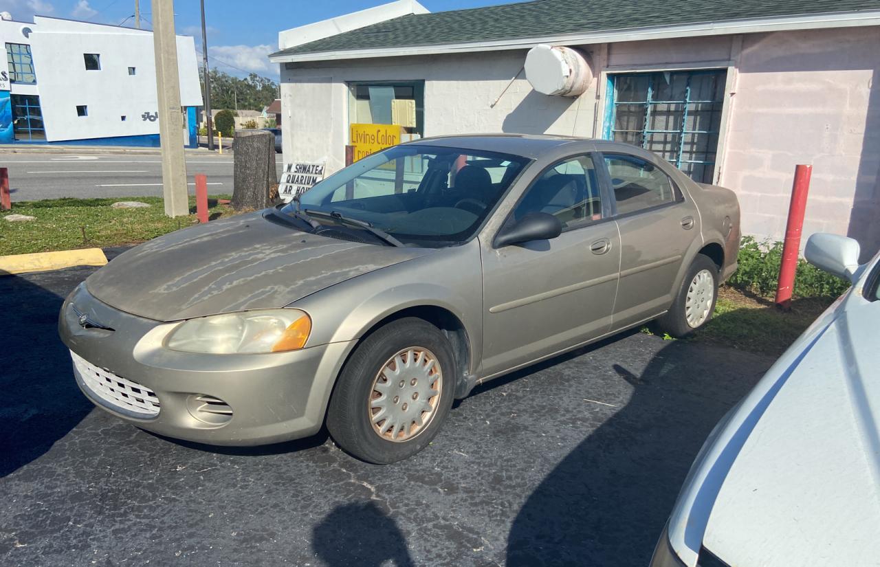 Lot #2972116153 2002 CHRYSLER SEBRING LX