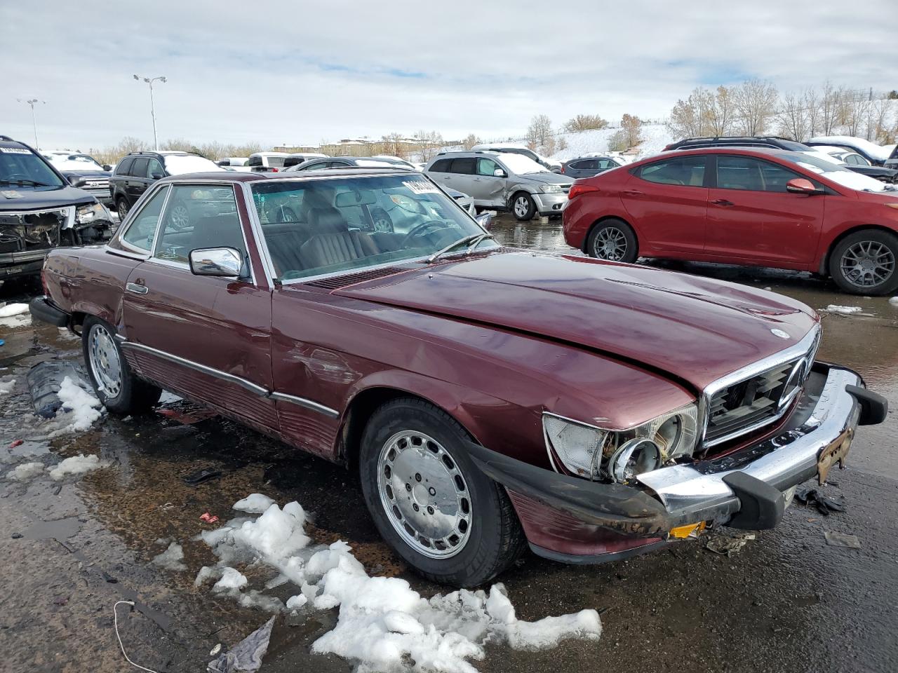 Lot #2974841252 1986 MERCEDES-BENZ 560 SL