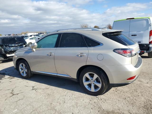 LEXUS RX 350 2015 gold  gas 2T2ZK1BAXFC191076 photo #3