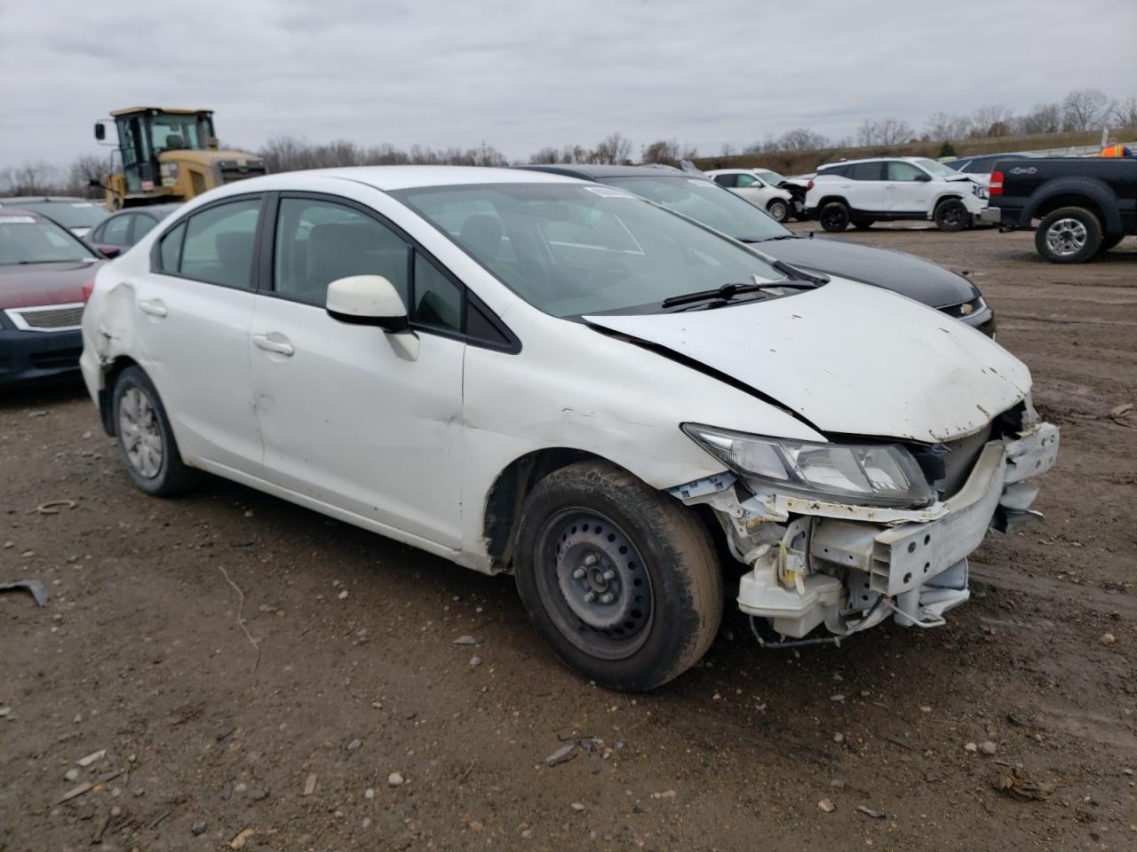 Lot #2986371201 2012 HONDA CIVIC LX