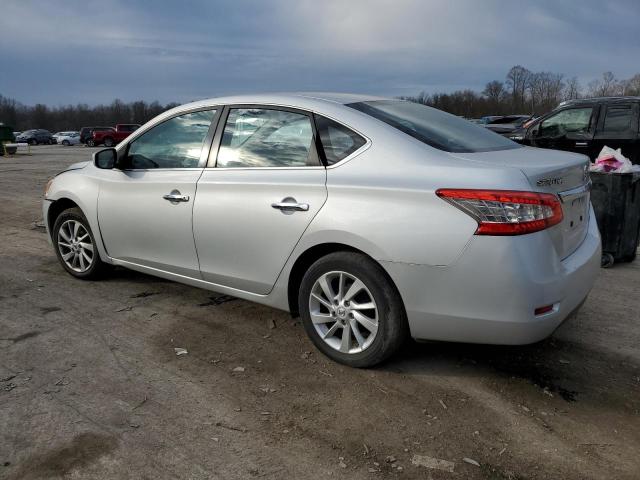 NISSAN SENTRA S 2014 silver  gas 1N4AB7AP2EN850358 photo #3