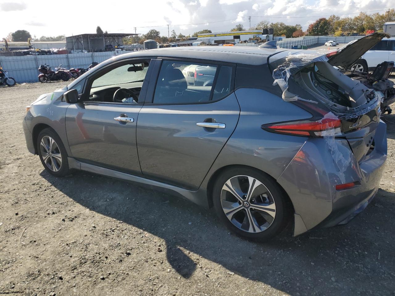 Lot #2994407027 2021 NISSAN LEAF SV PL