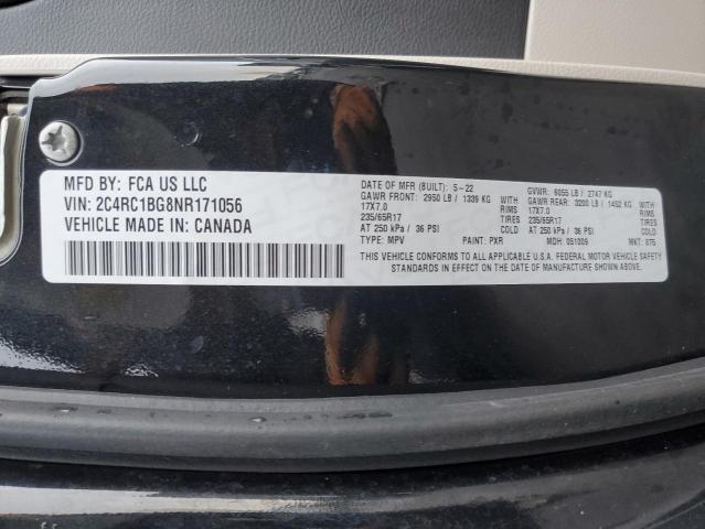 2022 CHRYSLER PACIFICA T - 2C4RC1BG8NR171056