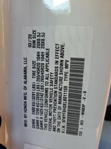 2020 HONDA PASSPORT E - 5FNYF8H0XLB011159